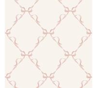 Holden Storybook Tied with a Bow Cute Minimalistic Kids Wallpaper Perfect for Children's Bedrooms, Nurseries, Playrooms Baby Girls' Wallcovering Cream/Pink (14032)