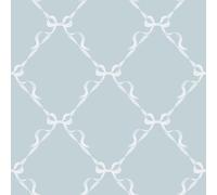 Holden Storybook Tied with a Bow Cute Minimalistic Kids Wallpaper Perfect for Children's Bedrooms, Nurseries, Playrooms Baby Girls' Wallcovering Soft Pale Blue (14030)