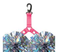 Holder for Dance Bag - Cheerleader Backpack Strap with Secure Button Lock, Reusable Hanging Accessory, Compact Lightweight Carry Design, Easy Clip Attachment | School Cheer Practice Co