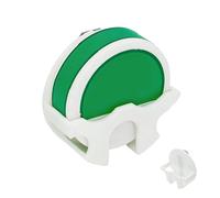 Holder for dip cans on the car sun visor in the car, secure storage with clip closure, functional visor holder for automotive cans, as a belt accessory and for organising the interior