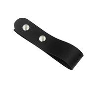 Holder Hanging Whips Strong Pastoral Tools PU Belt for Outdoor Riding and Harvesting- Black