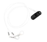Holder Keeper Anti-Lost Cord with Clip-on ABS | Single-ear Design, for Boy Girl and Elderly Users, Behind-the-ear Fit, Daily Commuting