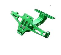 Holder License Plate For Kawasaki Z750 Z800 For MT07 For MT09 For MT10 R1 Motorcycle Rear License Plate Mount Holder Turn Signal Lights Accessores(Green)
