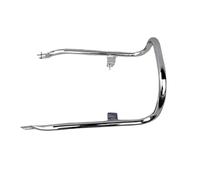 Holder Luggage Rack For GN125 For Suzuki For GN250 For Retro Crown Motorcycle Tail Frame Modified Tail Wing Handle Shelf Armrest Tail Frame Motorbike Rear Tail Storage Rack(Silver A)