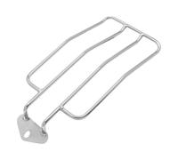 Holder Luggage Rack Motorcycle Black/Chrome Rear Solo Seat Luggage Rack Carrier For Shadow For Aero 750 2004 Motorbike Rear Tail Storage Rack(Silver)