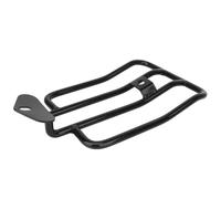 Holder Luggage Rack Motorcycle Black Chrome Steel Rear Solo Seat Luggage Rack Support Shelf For XL Sportsters 2004-2021 For XL1200 883 Motorbike Rear Tail Storage Rack(Black)