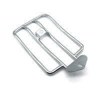 Holder Luggage Rack Motorcycle Rear Luggage Rack Support Shelf Solo Seat For XL For Sportsters Iron 48 883 For XL1200 2004-2019 Chrome Black Motorbike Rear Tail Storage Rack(Silver)