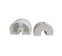 Holder Rainbow/Bridge Shaped Silicone Clay Silicone for Hand-Making Lover Holders Molds