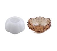 Holder Resin Mold Flowerpot Silicone Candlestick Epoxy Casting for Jewelry Storage Box Bowl Resin Silicone
