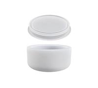 Holder Reusable Silicone Mold with Lid Stand Casting Plaster Soap Making Tool Smooth Surface Craft Home Decor