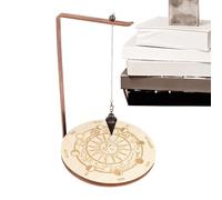 Holder Shelf - Wooden Witch Rock Stone Stand Holder Decorative Brackets Divination Organizer Home Spiritual Display Radiesthesia Storage, Se référer à la description, Refer to