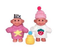 Holder Silicone Fun Mini Doll Lighter Case, 2 Pack Cute Troll Doll Lighter Case,Case Fits 3.2 Inch Regular Lighter (Lighter Not Included) (Color : C)