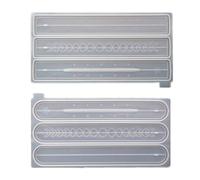 Holder Silicone Mold for Resin Casting Phase Line Board Molds Jewelry Box Epoxy Casting Mold Silicone Molds Large Rectangle
