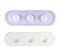 Holder Silicone Molds Irregular Shaped Base Tray Cement Candlestick Resin Mold Home Decorations Wedding Decorations