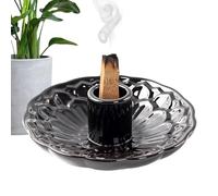 Holder, Smudge Stick Burner Bowl Ceramics Incense Holder, Burning Bowl For White/Palo Santo Stick/Incense, 3 In 1 White Bundle Smudge Bowl