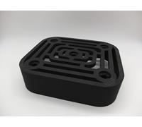 Holder Stand for Kenwood Chef for 5 Attachments Art Deco Style (Black)