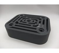 Holder Stand for Kenwood Chef for 5 Attachments Art Deco Style (Dark Grey)