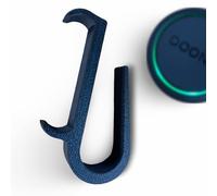 Holder suitable for OOONO NO2 - CO Driver for sun visor, sun visor clip for OOONO 2nd generation, perfect fit & heat resistant, stable speed camera warning holder, made in Germany