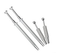 Holder Tweezer Set 4pcs with 3 Claws and 4 Claws for Comfortable Pickup of Gems, Beads, and Small Craft Parts
