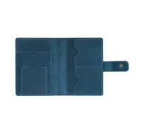 Holder Wallet Travel Essential Blocking Leather Card Case International Travel Accessories for Women Men