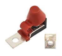 Holder Waterproof Current Battery Fuse Block Cruise Square Base Top Electric 300a Ev Plus Marine Fuse 58v for Abs Vehicle Rv Boat with Ship Dc Power（100a)