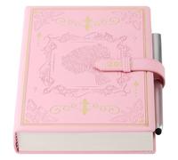Holderzyi Academic Diary 2027 A5 Day Per Page, 12 Months Daily &Month Planner from Jan.27 - Dec.27,Agenda Dairy A5 Page a Day, with Elegant Cover,Pen,Inner Pocket (Pink)