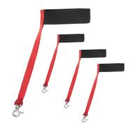 Holdes Adjustable Ski Gloves Straps Wrist Straps for Ski Gloves | Elastic Straps for Gloves, Glove Holder, 4X Sports Gloves Straps, Wrist Strap, Handcuffs for Gloves, Black Red, M