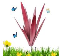 Holdes Agave Metal Plants For Yard, Tequila Rustic Sculpture, Metal Agave Plant, Garden Yard Art Decoration Sculpture Home Statue Decor, Lawn Ornaments, Garden Figurines Metal Agave Plants