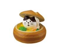 Holdes Artificial Bread Decoration, Artificial Bread Nament, Restaurant Bakery Model Bread Cat Cake Fake Cake Bread Cat Cake Baking Coffee Shop for Room Table, Cafe Shop