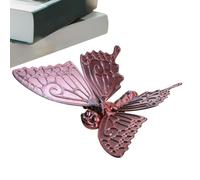 Holdes Butterfly Table Decor, Butterfly Desk Ornament, Printed Decoration with Movable Joints, Desk Ornament, Flexible Toy for Bedroom, Living Room Decoration