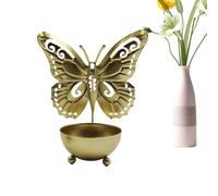 Holdes Candle Display Holder - Butterfly Design Table Atmospheric Candle Holders | Banquet Decorations for Living Room, Study Room, Dining Room, Cafe, Bedroom