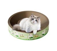 Holdes Cat Scratcher, Cat Notepad, Cat Scratcher - Round Cardboard Cat Scratcher, Cat Scratcher Lounge Bed for Small Cats, Pets