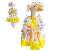 Holdes Geese Costume, Clothes Porch | Duck Clothes in Colorful Yellow Dress - Weatherproof Terrace, Animal Costume for Easter Celebration