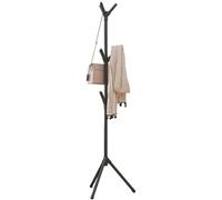 Holdes Hat and Coat Rack Stand, Tree Shaped Coat Storage Stand, Clothes Storage Rack with Anti-Slip Foot Cover for Bedroom, Living Room, Hall, Corridor