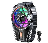 Holdes Phone Cooling Fan, Cell Phone Radiator - 3 Speed Wind Phone Cooler Fan Cell Phone Cooler,Game Cooler