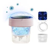 Holdes Portable Clothes Washing Machines | Portable Washer | Intelligent Three-Speed & Fast Dehydration for Tenants, Business Travelers and Travelers