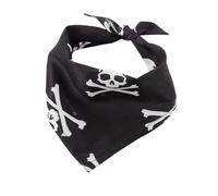 Holdes Pumpkin Dog Saliva Towel, Halloween Spider Dog Scarf | Pumpkin Dog Scarf - Adjustable Triangular Scarf in the Shape of Spider and Skull for Cleaning