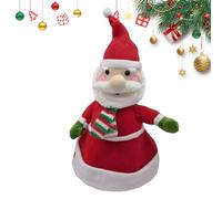 Holdes Santa Hat Swing | Electric Oscillating Christmas Hat Toy with Music | Decorations for Parties, Scenes, Christmas Activities, Family Gatherings