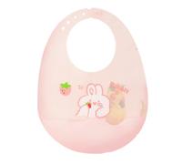 Holdes Silicone Feeding Bibs,Waterproof Silicone Bib | Cute Cartoon Animal Design Toddler Bibs,Unisex Adjustable Durable Silicone Bibs