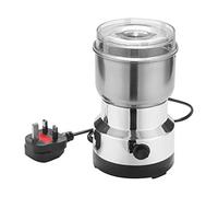 Holdfiturn 150W Stainless Steel Electric Coffee Grinder - Overheat Protection Spice Grinder for Coffee Beans, Nuts, Spices, Seeds, and Grains