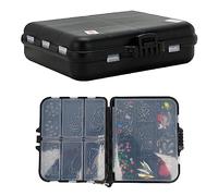 Holdfiturn 188PCS Fishing Accessories Kit Carbon Steel Material Includes Different Fishing Accessories Ball Bearing Rotating Buckle Ball for Brackish Fresh Water Offshore Fishing