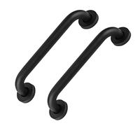 Holdfiturn 2 Pack Shower Grab RailsBathroomStainless Steel Grab Bar Bathroom Anti Slip Balance Handle Safety Support Bar Shower Handle Bath Grab Rails 12inch for Elderly Children Disabled