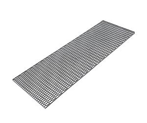 Holdfiturn Car Grille Mesh 120 x 40cm Racing Race Honeycomb Mesh Grill Spoiler Bumper Hood Universal Black ABS Plastic Tuning Grill Mesh for Car Vent