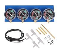 Holdfiturn Carb Carburettor Vacuum Balancer Gauge 4 Cylinder Gauges Kit for Motorcycle