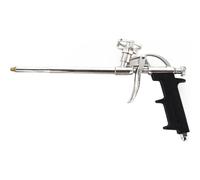 Holdfiturn Foam Gun Professional Foaming Gun Metal PU Heavy Duty Expanding Foam Gun for Caulking Filling Sealing Home Office