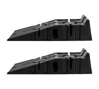 Holdfiturn Pair of Heavy Duty Car Ramps - 5000KG Capacity Polypropylene Plastic Loading Access Ramps Lift Low Profile