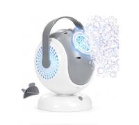 Holdfiturn Rotary Bubble Machine, Portable Bubble Maker with 360° Rotation | Thousands of Bubbles per Minute, Battery Powered Bubble Blaster with Carry Handle for Parties and Outdoor Events