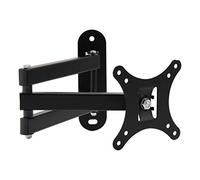 Holdfiturn TV Wall Bracket 14-27 inch Swivels Tilts Heavy Duty TV Bracket with Arm for LED LCD Plasma Curved Screen Monitor