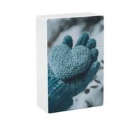 Holding A Heart Cigarette Case Portable Waterproof Cigarette Holder Case Extra Slim Vintage Smoking Accessories Compact Box for Men Women