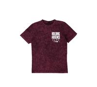 Holding Absence - These New Dreams Berry Black Acid Wash - T-Shirt - burgundy - XL - 100% Cotton,Jersey XL